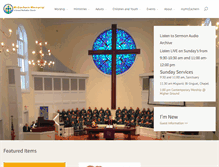 Tablet Screenshot of mceachernumc.org
